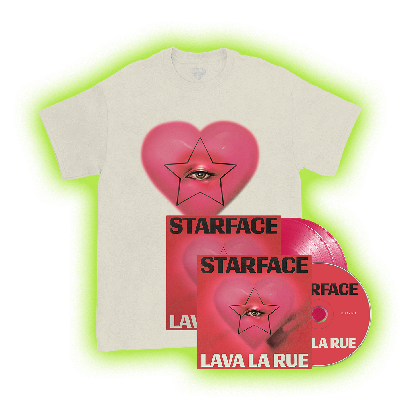 Starface Tee + Exclusive Cosmic Pink Vinyl + CD